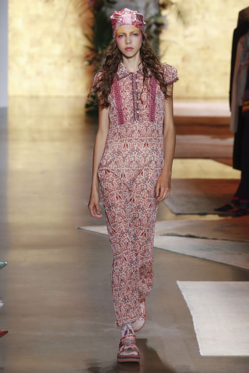 Fashion Week New York Spring/Summer 2019 look 38 de la collection Anna Sui womenswear
