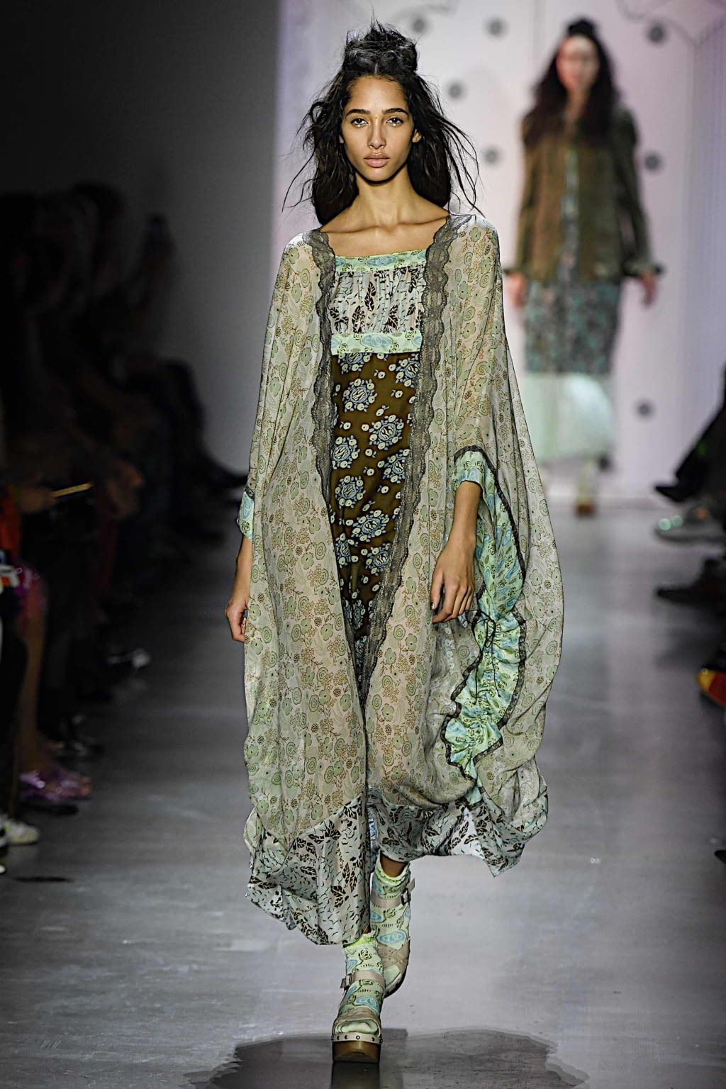 Fashion Week New York Spring/Summer 2020 look 10 from the Anna Sui collection womenswear