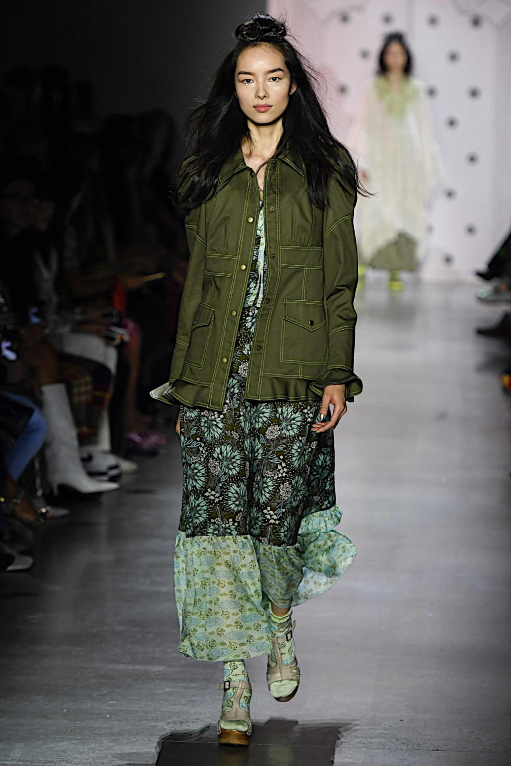 Fashion Week New York Spring/Summer 2020 look 11 from the Anna Sui collection womenswear