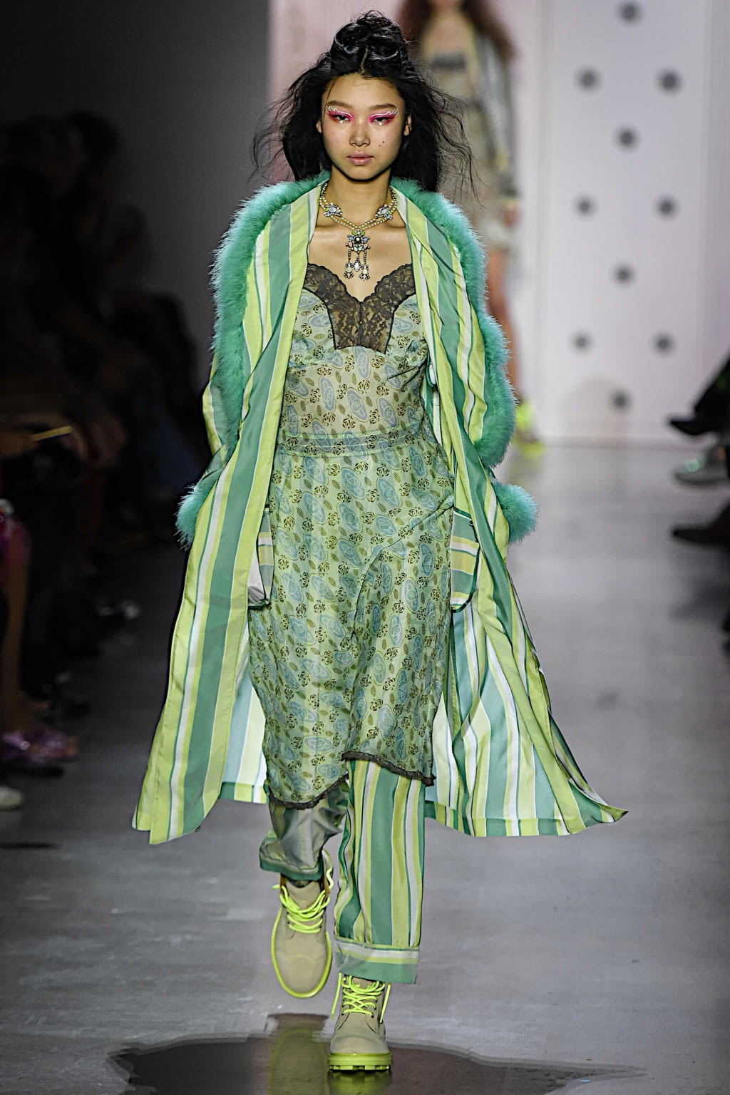 Fashion Week New York Spring/Summer 2020 look 13 de la collection Anna Sui womenswear