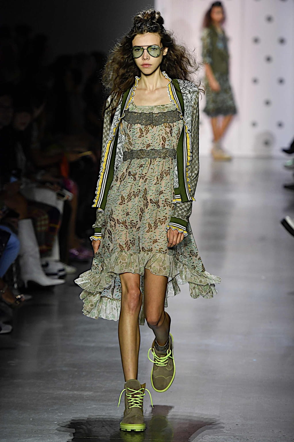 Fashion Week New York Spring/Summer 2020 look 14 from the Anna Sui collection womenswear