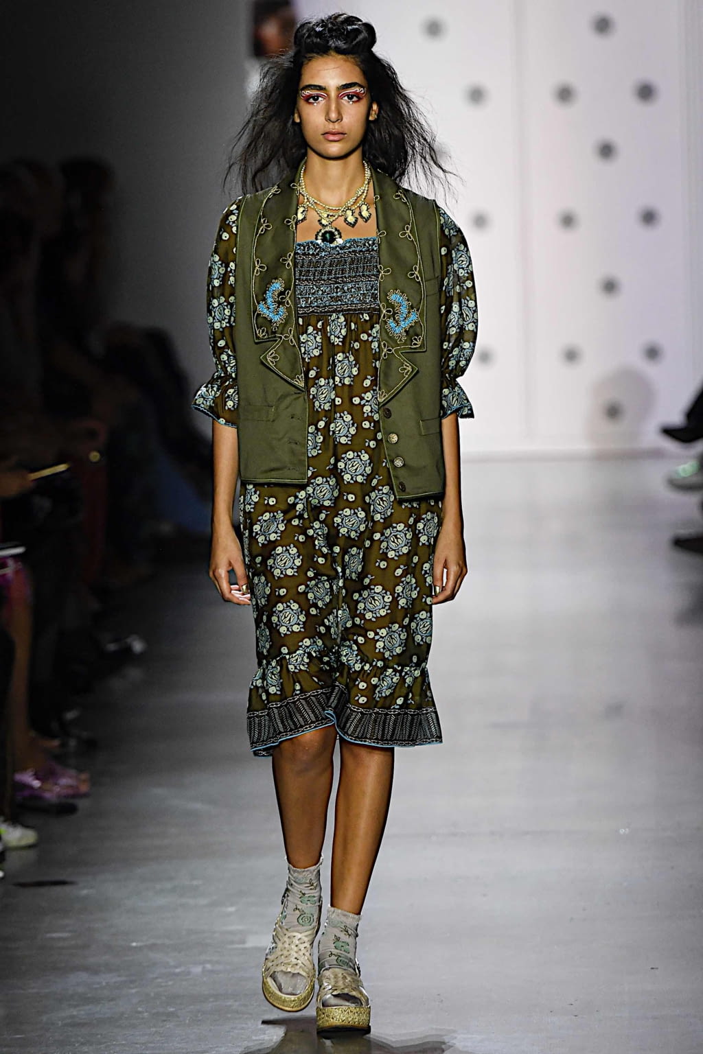 Fashion Week New York Spring/Summer 2020 look 15 from the Anna Sui collection womenswear