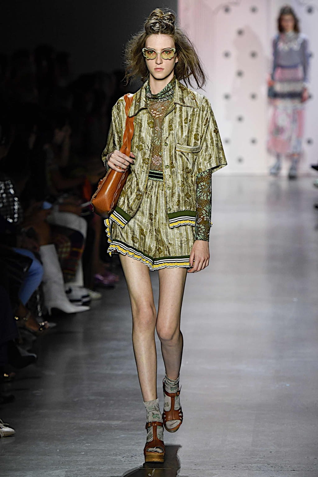 Fashion Week New York Spring/Summer 2020 look 17 from the Anna Sui collection womenswear