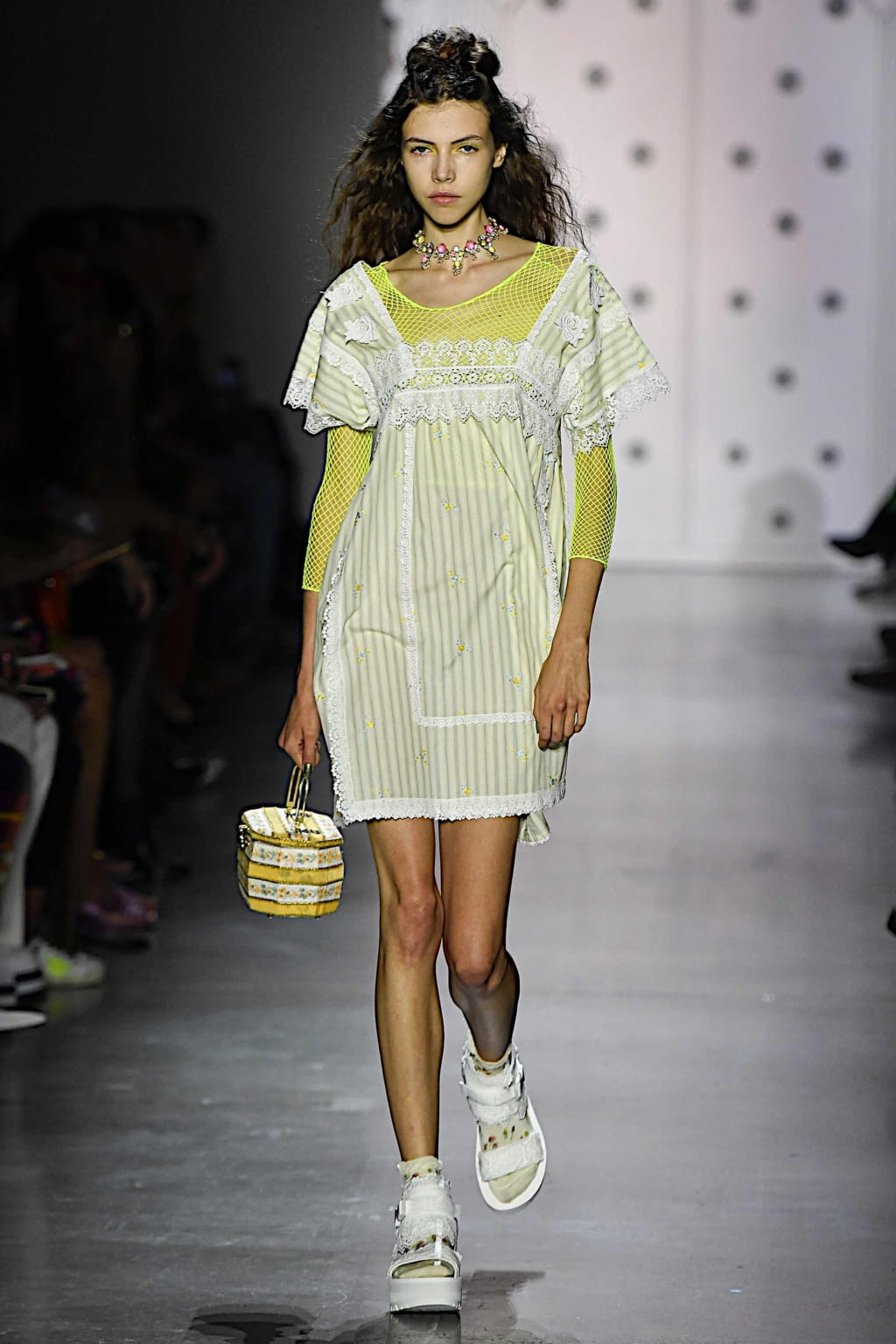 Fashion Week New York Spring/Summer 2020 look 50 from the Anna Sui collection womenswear