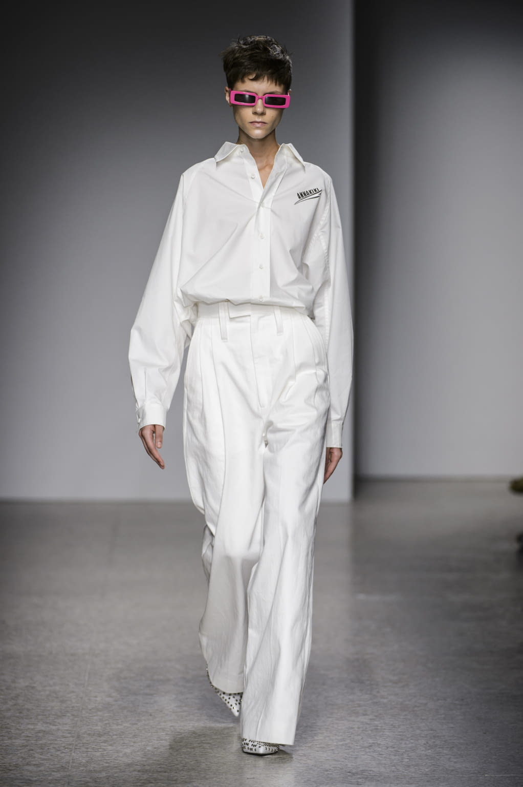 Fashion Week Milan Spring/Summer 2019 look 21 from the Annakiki collection 女装
