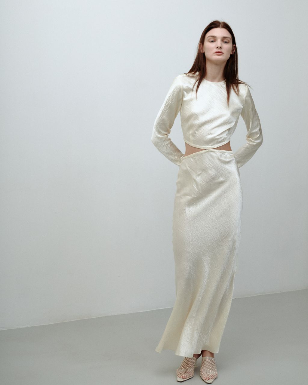 Fashion Week Paris Spring/Summer 2023 look 19 from the Anna October collection womenswear