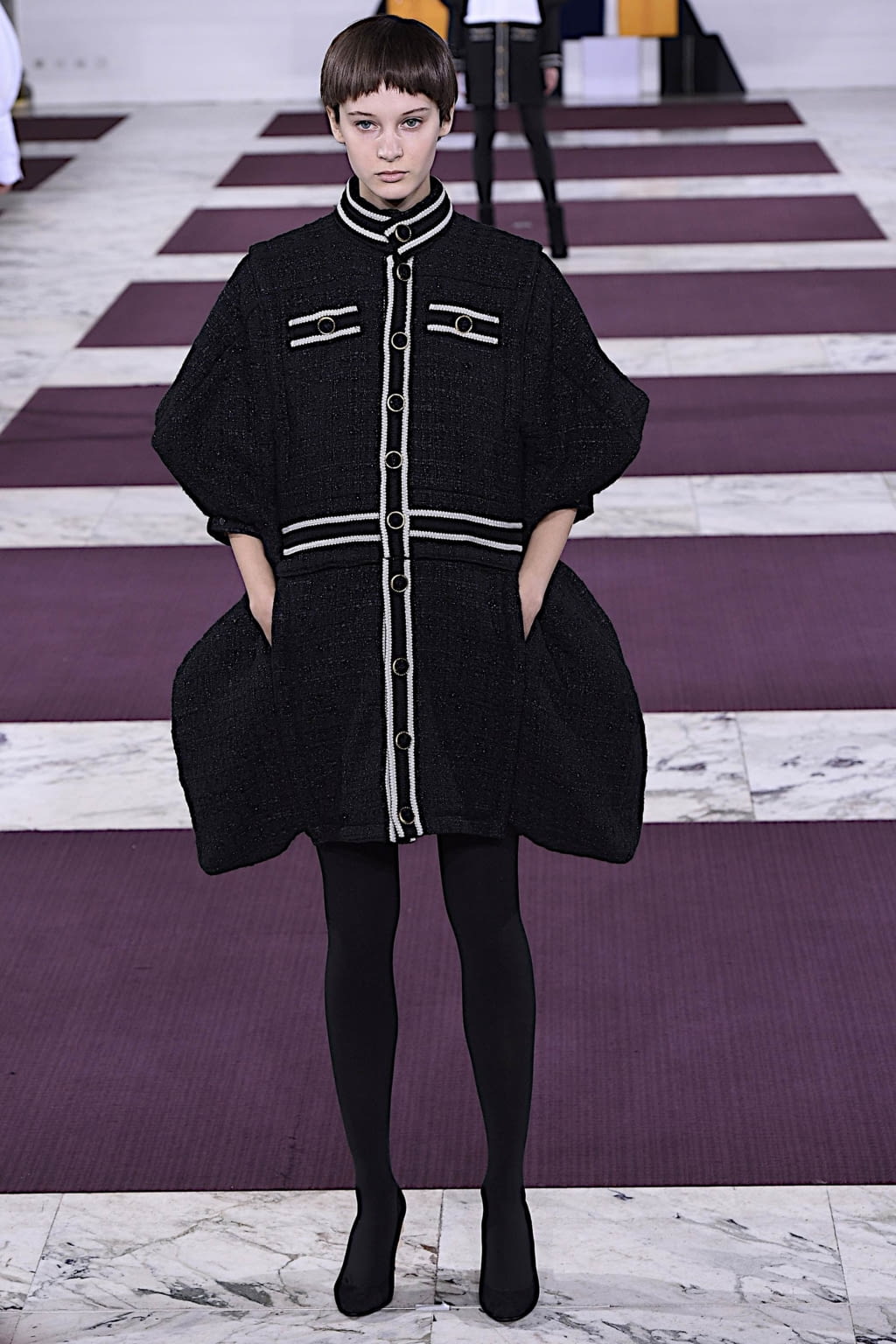 Fashion Week Paris Fall/Winter 2020 look 9 from the Anrealage collection womenswear