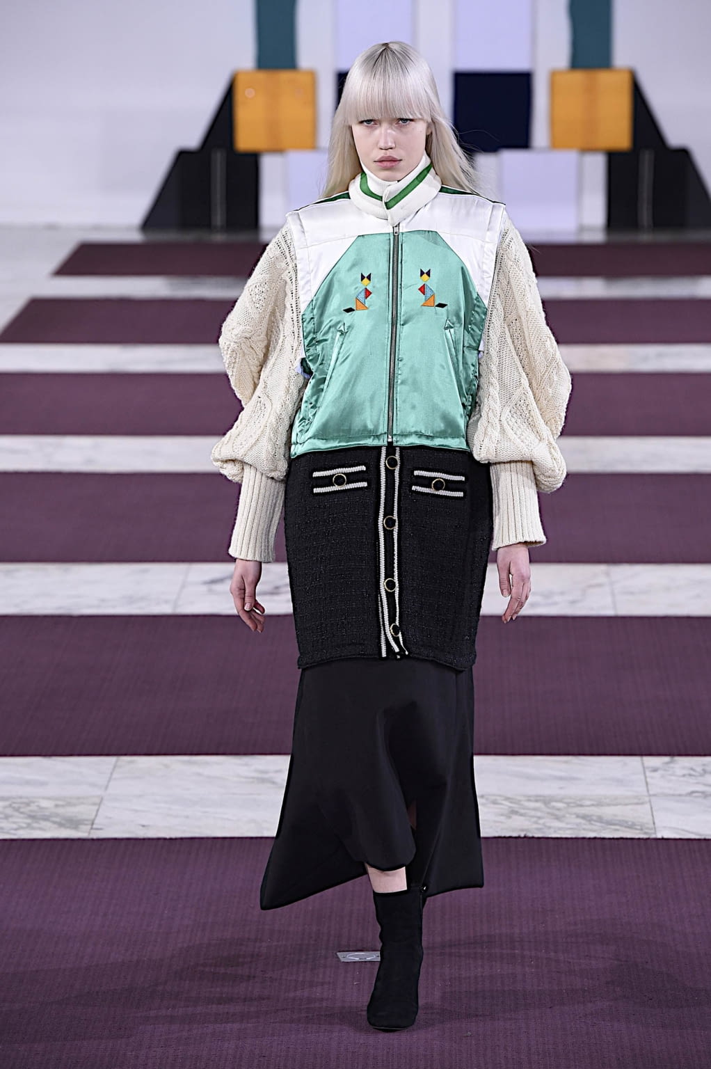 Fashion Week Paris Fall/Winter 2020 look 22 from the Anrealage collection womenswear