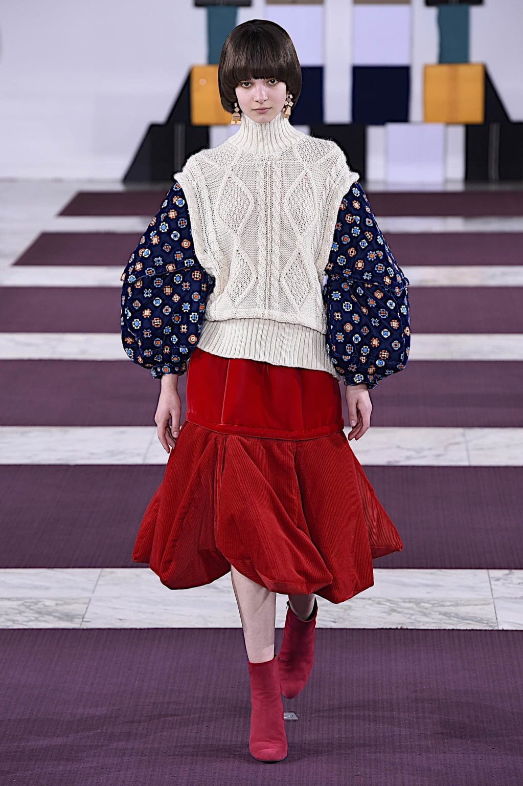 Fashion Week Paris Fall/Winter 2020 look 25 de la collection Anrealage womenswear