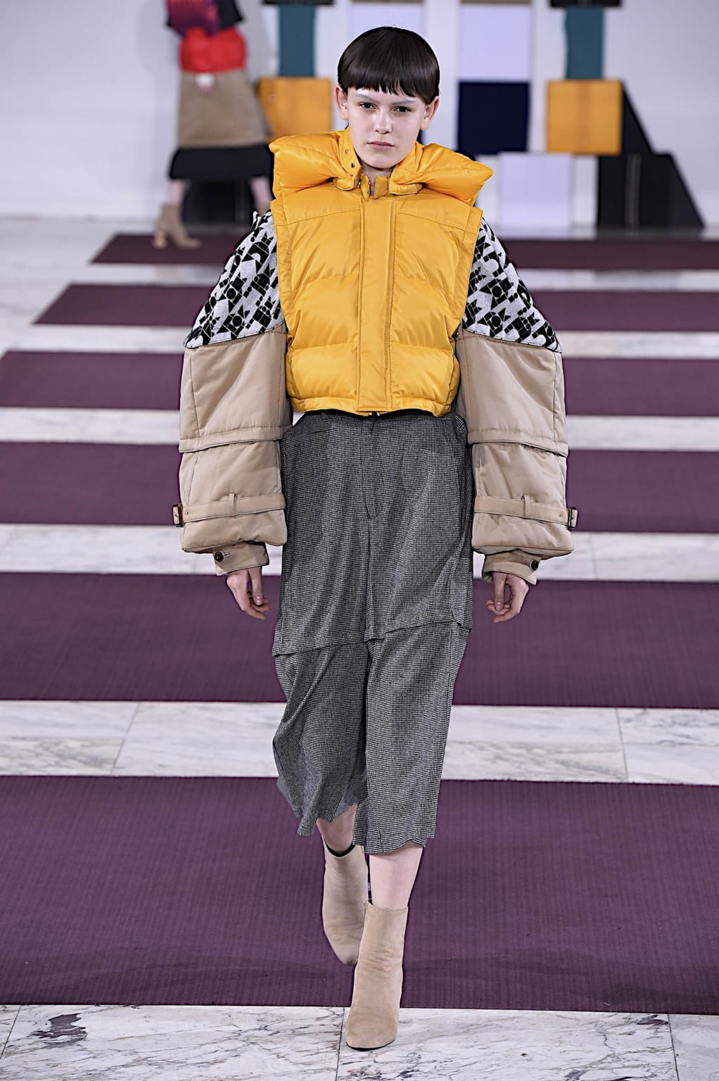 Fashion Week Paris Fall/Winter 2020 look 27 de la collection Anrealage womenswear
