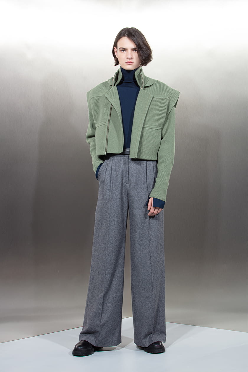 Fashion Week Milan Fall/Winter 2021 look 10 from the Anteprima collection womenswear