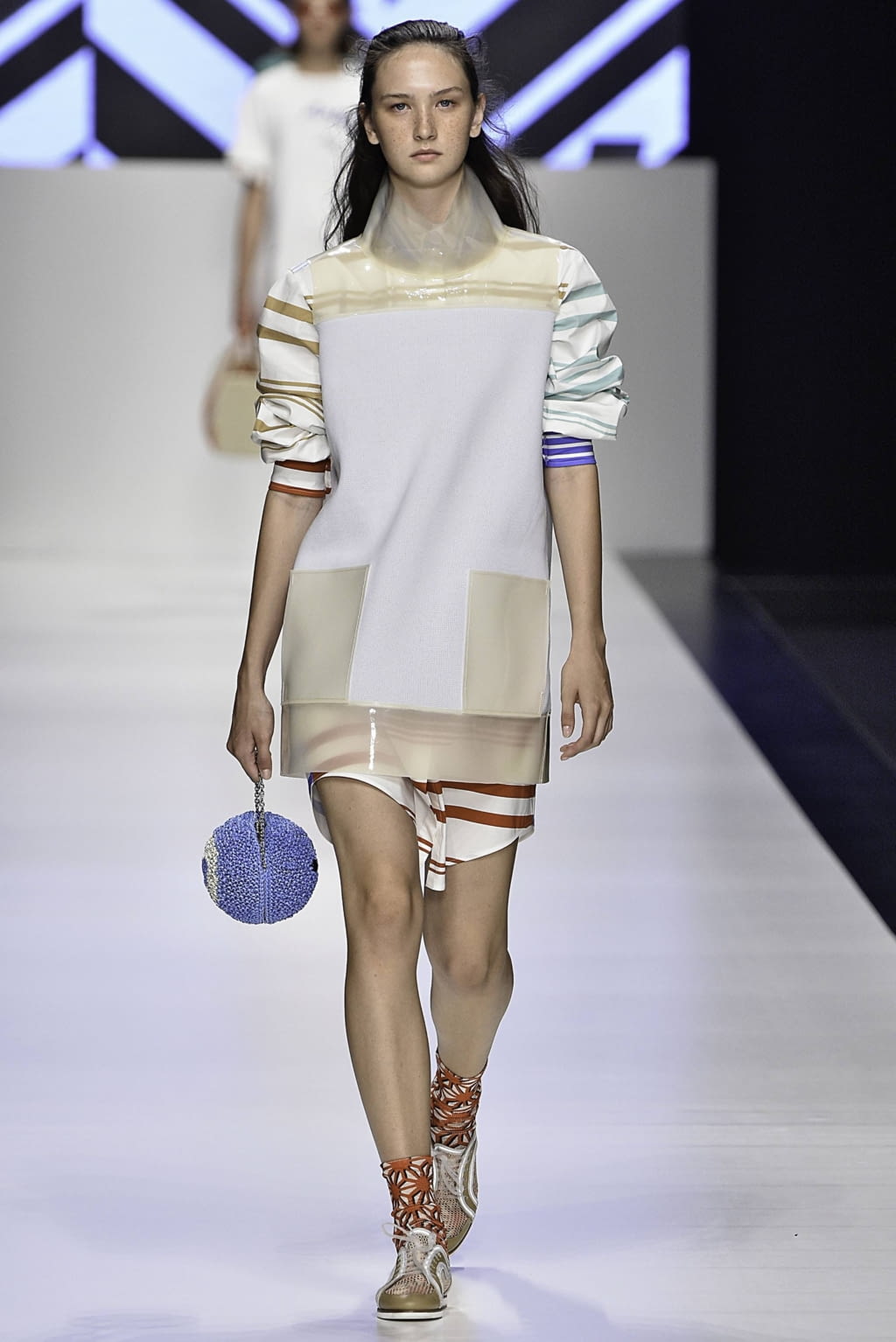 Fashion Week Milan Spring/Summer 2019 look 2 from the Anteprima collection 女装