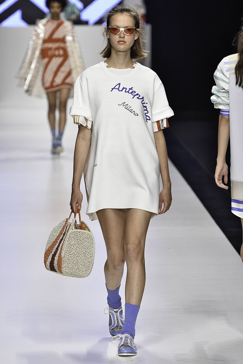 Fashion Week Milan Spring/Summer 2019 look 3 from the Anteprima collection womenswear