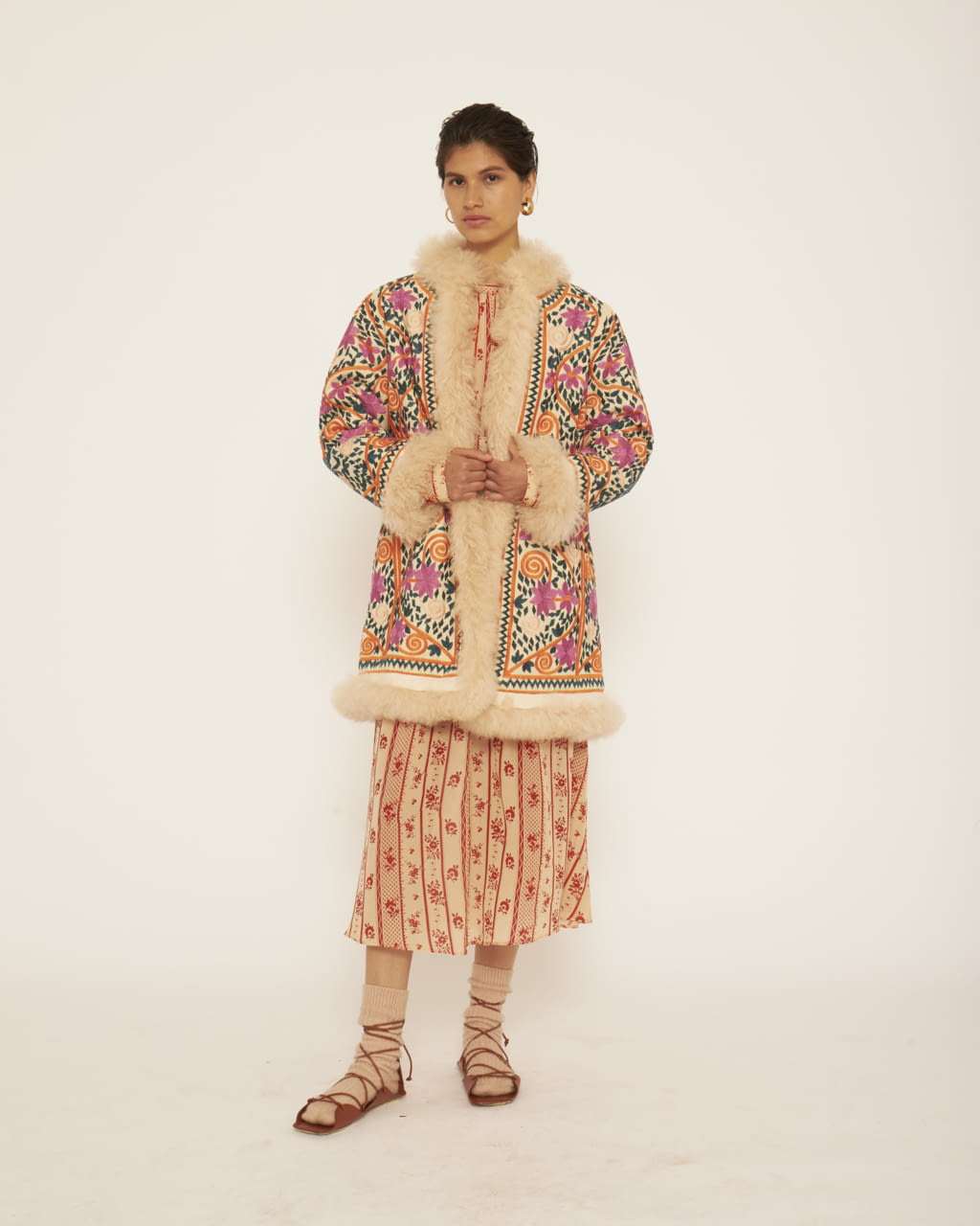 Fashion Week Paris Fall/Winter 2022 look 21 from the Antik Batik collection 女装