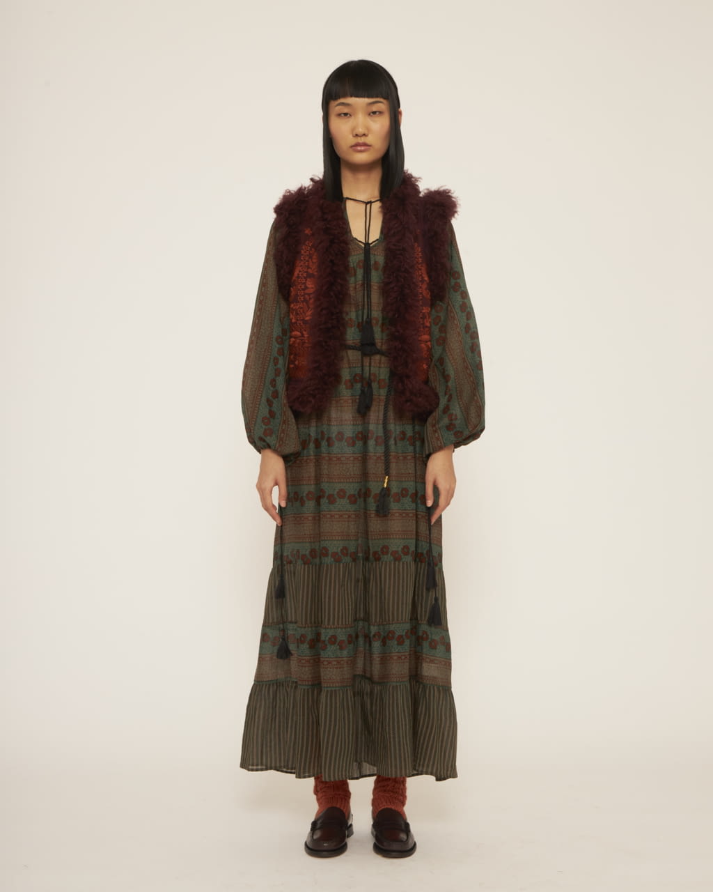 Fashion Week Paris Fall/Winter 2022 look 36 from the Antik Batik collection 女装
