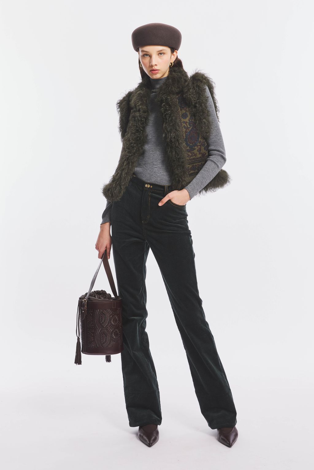 Fashion Week Paris Fall/Winter 2026 look 5 from the Antik Batik collection womenswear