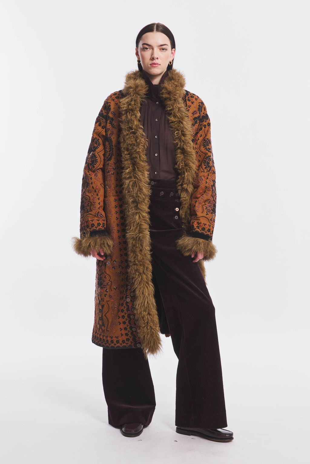 Fashion Week Paris Fall/Winter 2026 look 10 from the Antik Batik collection womenswear