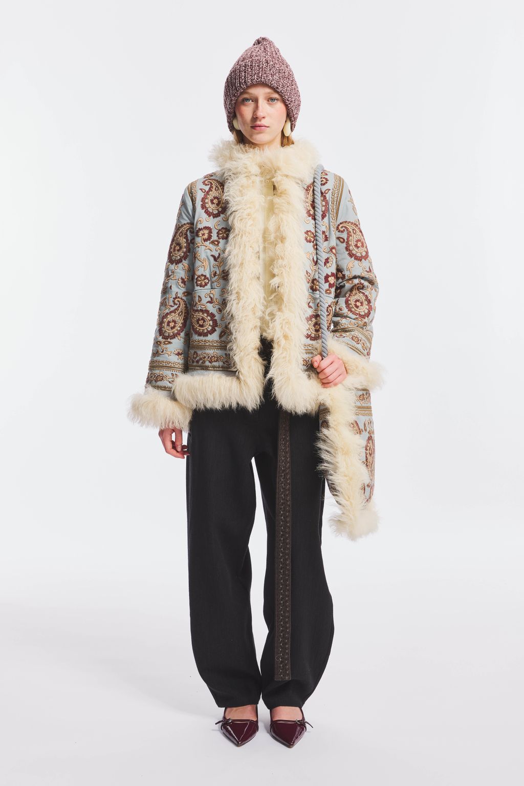 Fashion Week Paris Fall/Winter 2026 look 28 de la collection Antik Batik womenswear