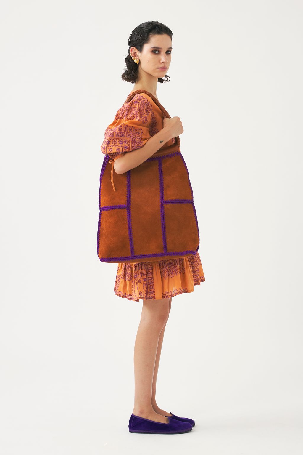 Fashion Week Paris Spring/Summer 2024 look 44 from the Antik Batik collection womenswear
