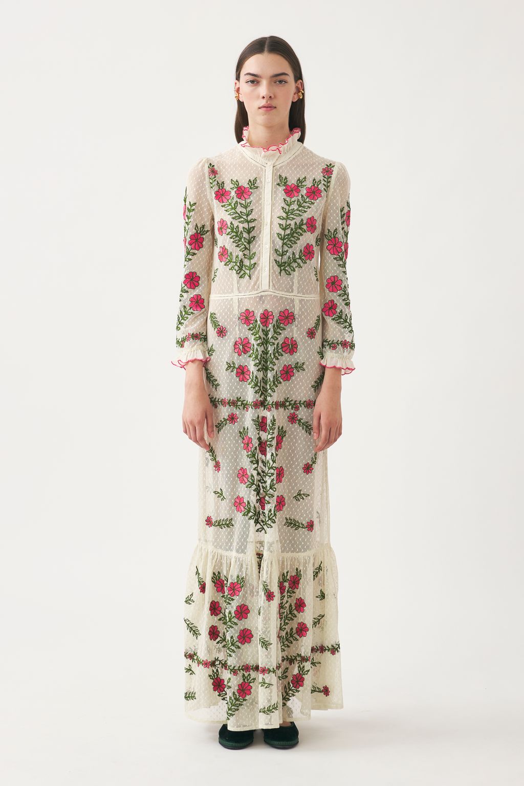 Fashion Week Paris Spring/Summer 2024 look 55 from the Antik Batik collection womenswear