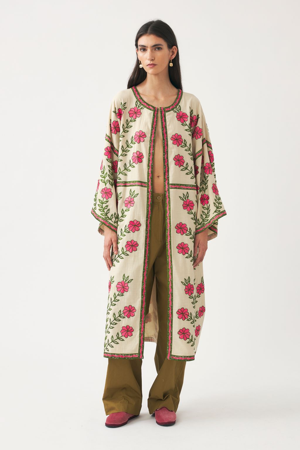 Fashion Week Paris Spring/Summer 2024 look 56 from the Antik Batik collection womenswear