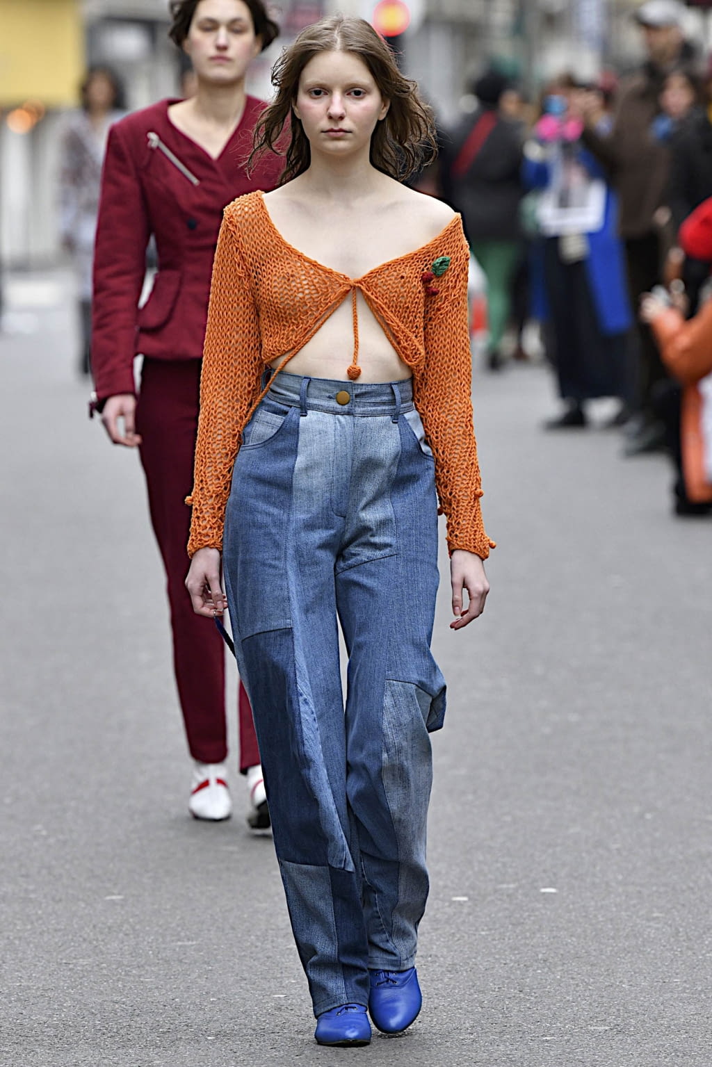Fashion Week Paris Fall/Winter 2020 look 8 from the Anton Belinskiy collection 女装