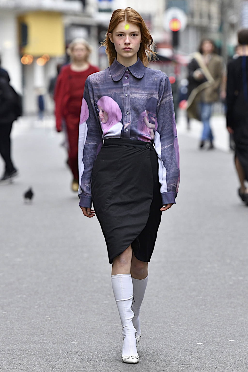 Fashion Week Paris Fall/Winter 2020 look 18 de la collection Anton Belinskiy womenswear