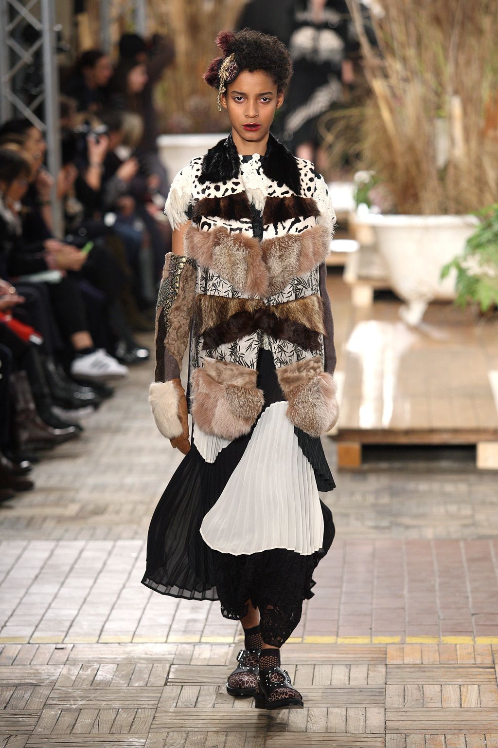 Fashion Week Milan Fall/Winter 2016 look 13 from the Antonio Marras collection 女装