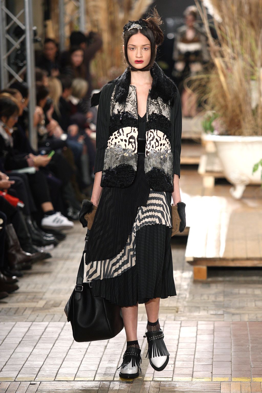 Fashion Week Milan Fall/Winter 2016 look 14 from the Antonio Marras collection womenswear