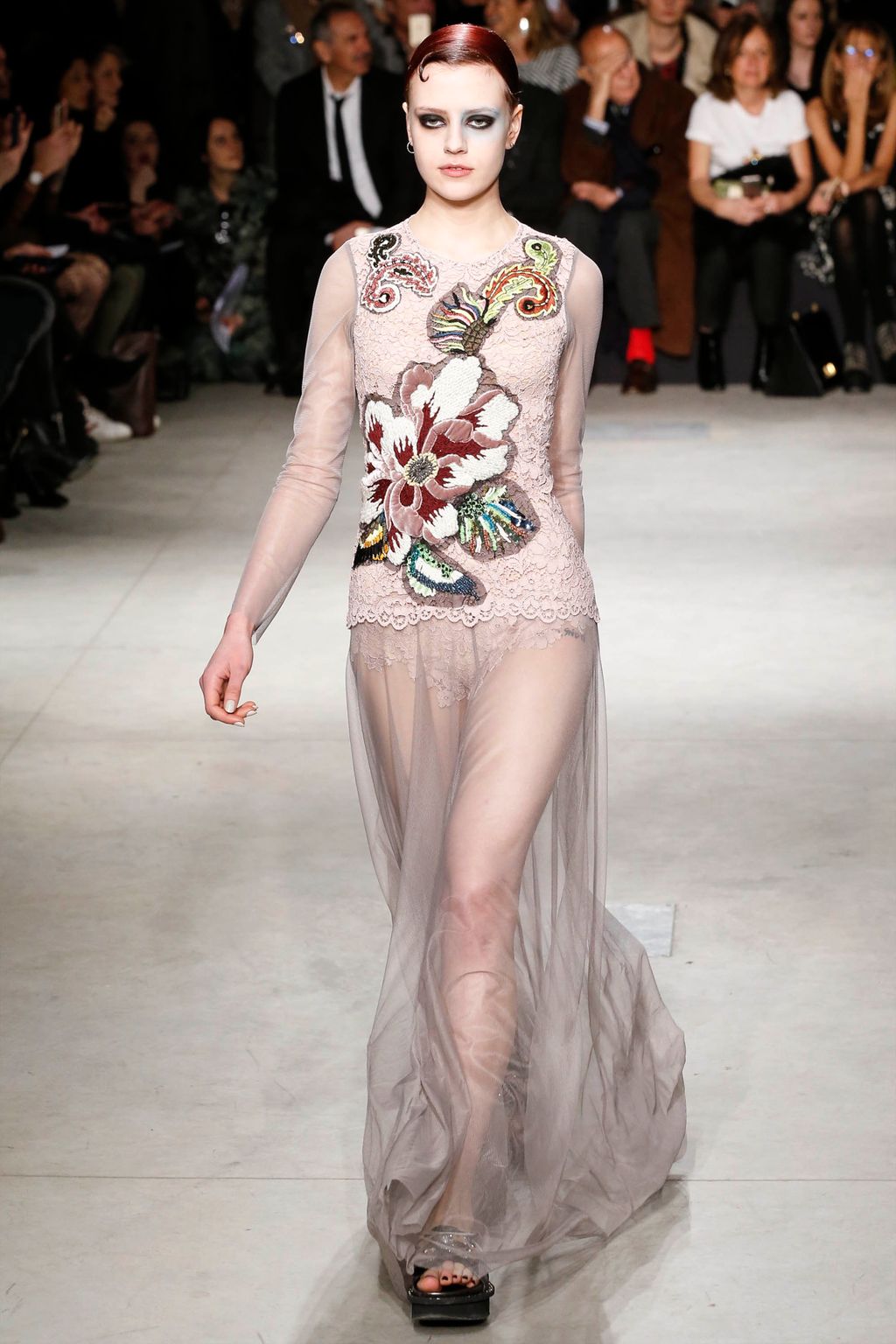 Fashion Week Milan Fall/Winter 2017 look 31 from the Antonio Marras collection womenswear