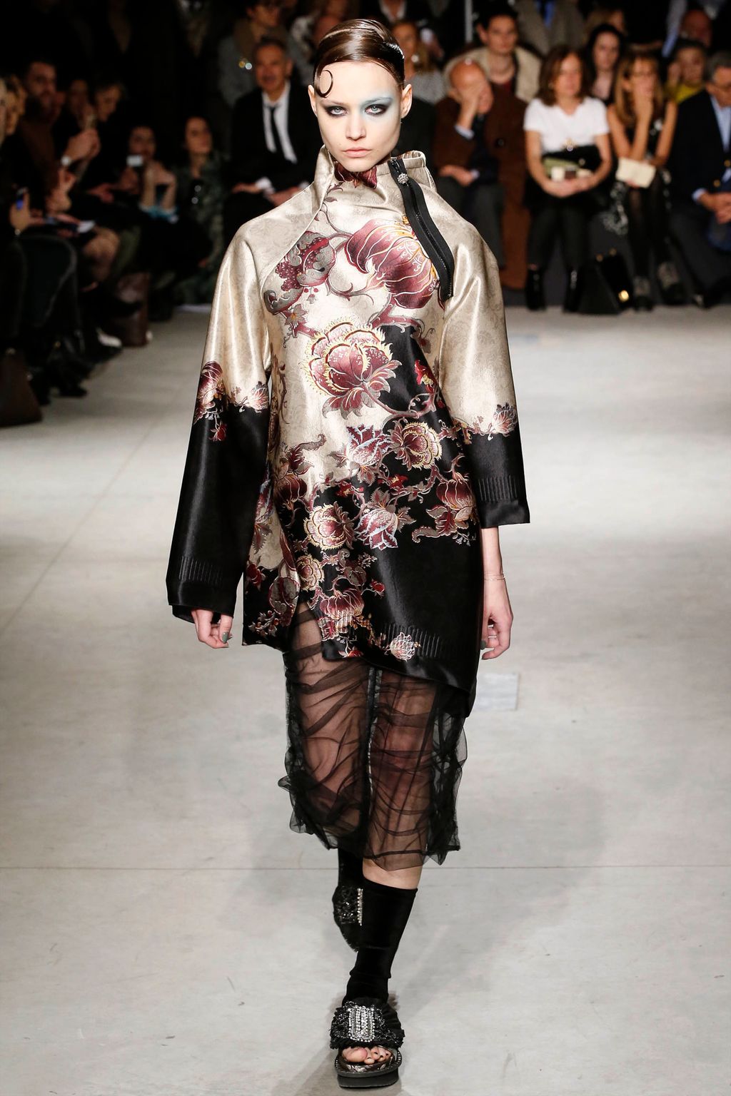 Fashion Week Milan Fall/Winter 2017 look 61 from the Antonio Marras collection womenswear