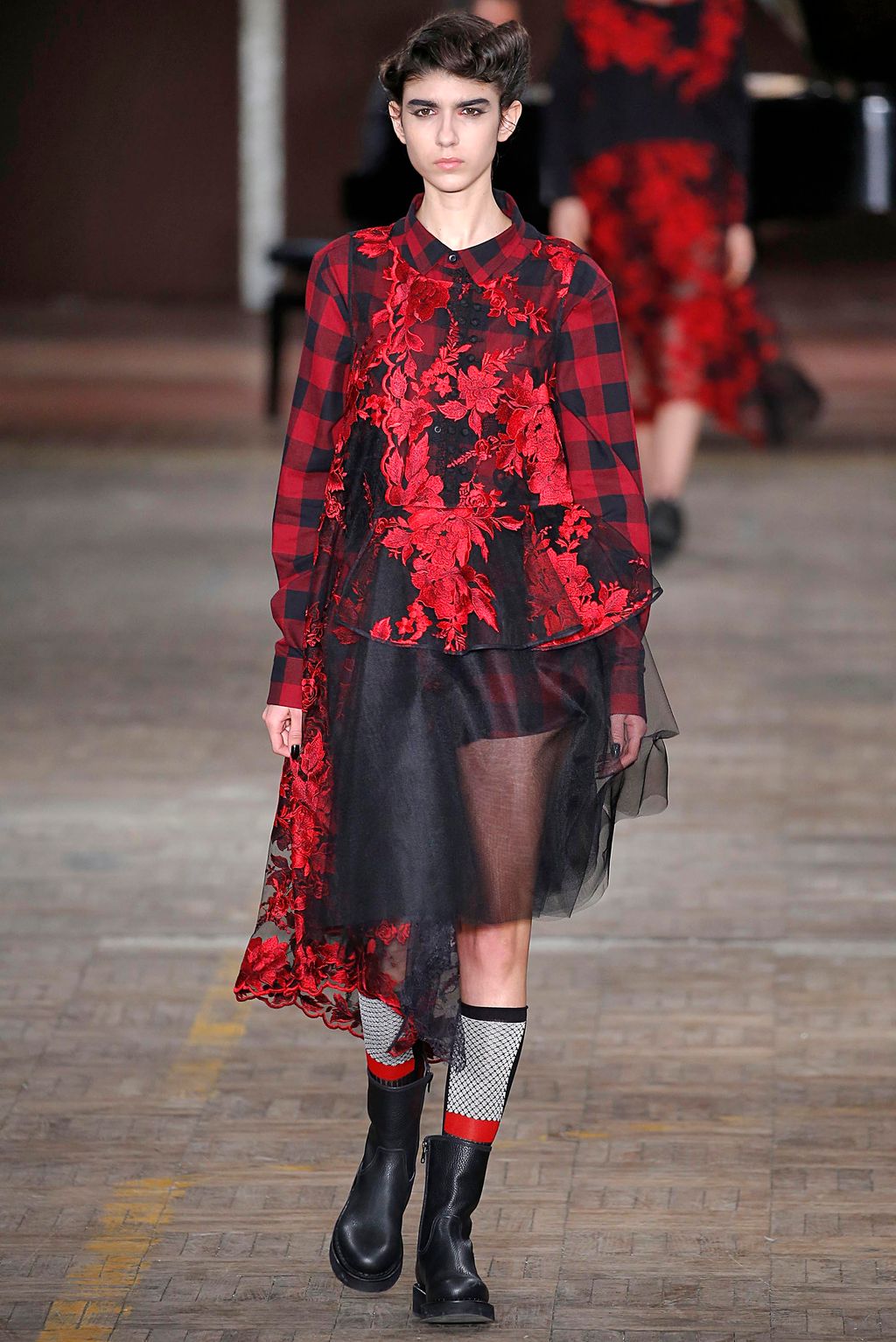 Fashion Week Milan Fall/Winter 2018 look 13 from the Antonio Marras collection womenswear