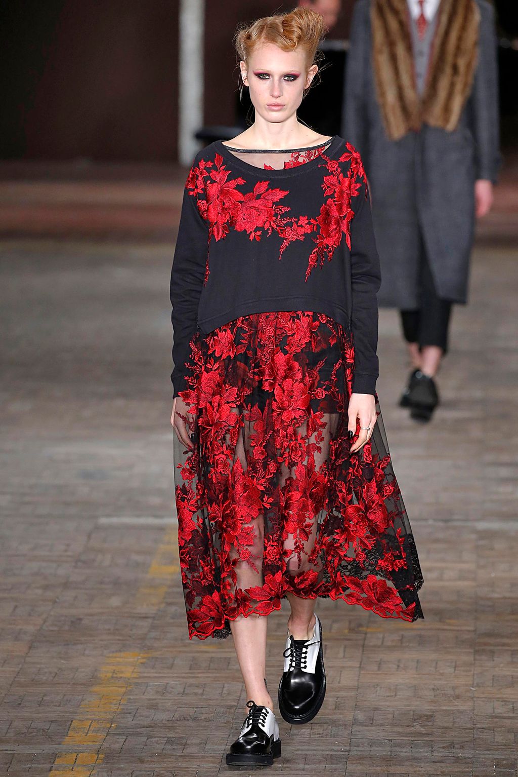 Fashion Week Milan Fall/Winter 2018 look 14 from the Antonio Marras collection womenswear