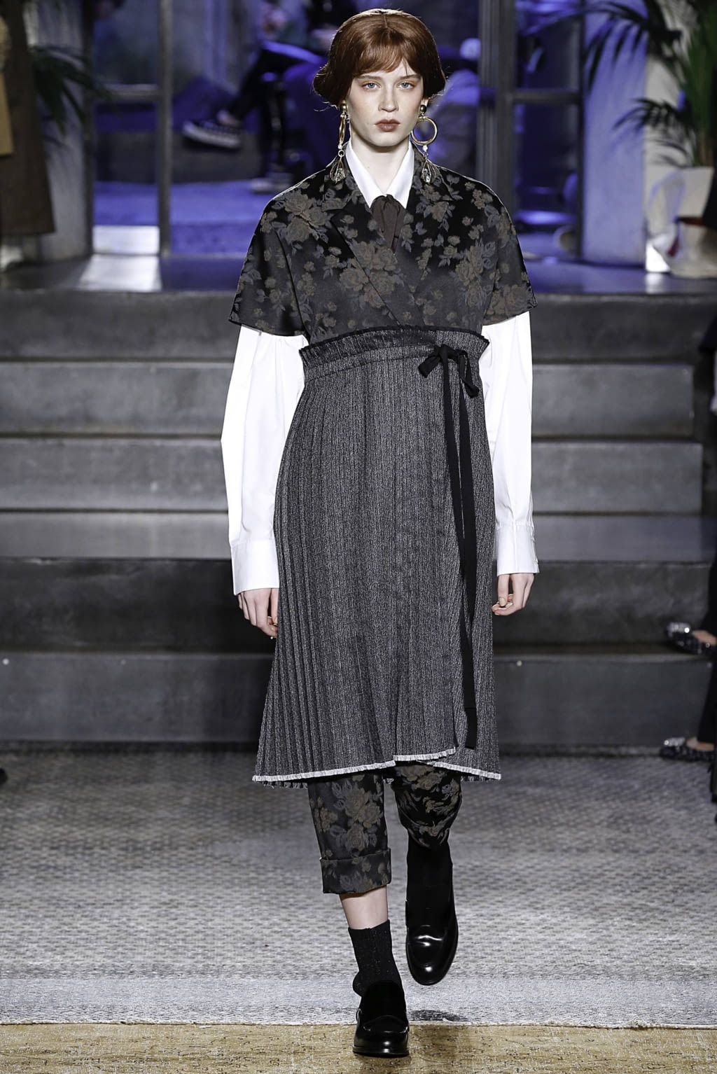 Fashion Week Milan Fall/Winter 2019 look 3 from the Antonio Marras collection 女装