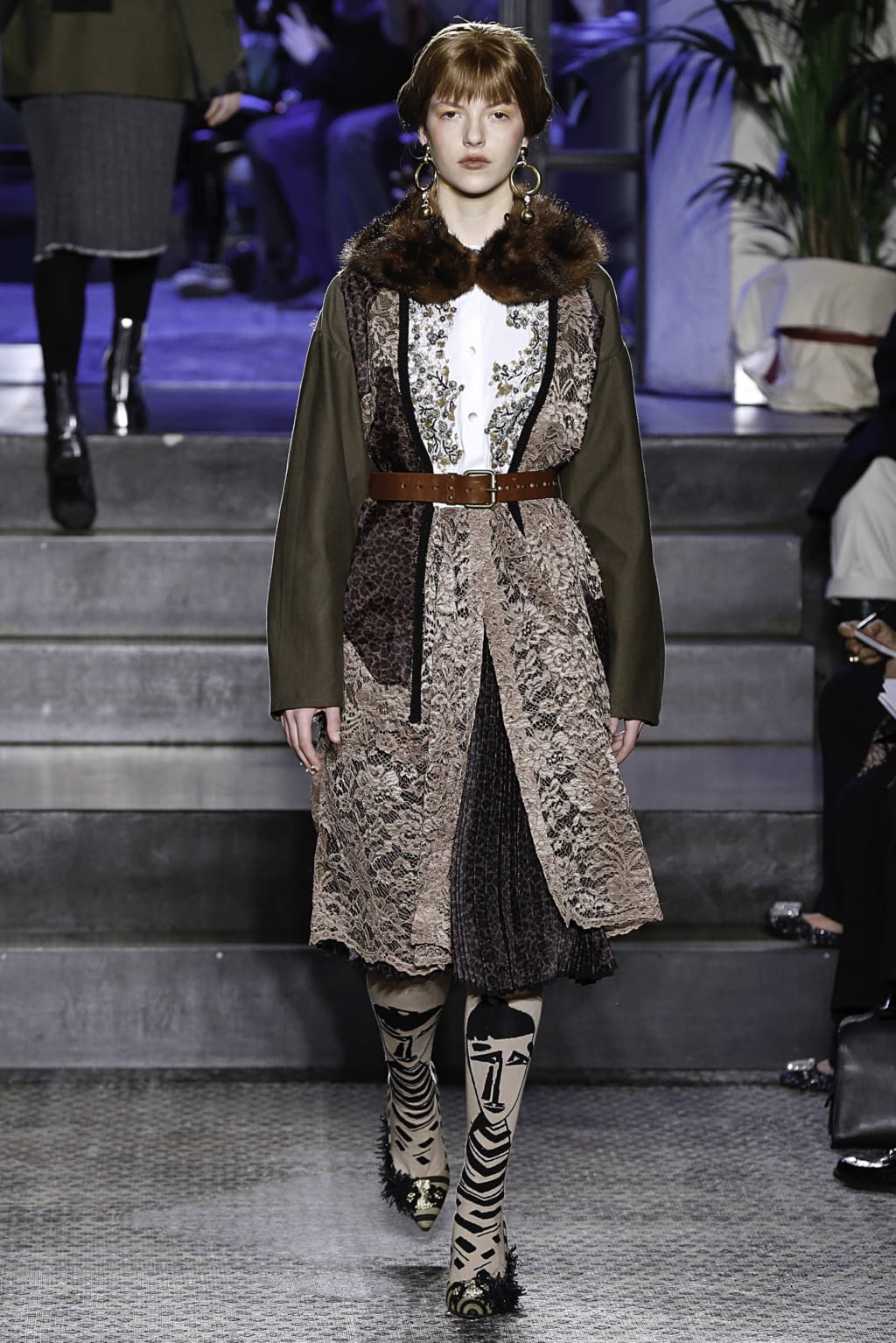 Fashion Week Milan Fall/Winter 2019 look 7 from the Antonio Marras collection womenswear