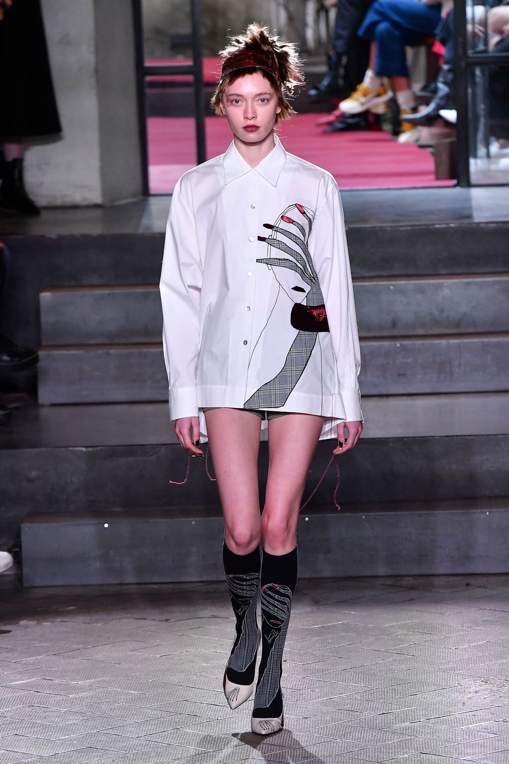Fashion Week Milan Fall/Winter 2020 look 1 de la collection Antonio Marras womenswear