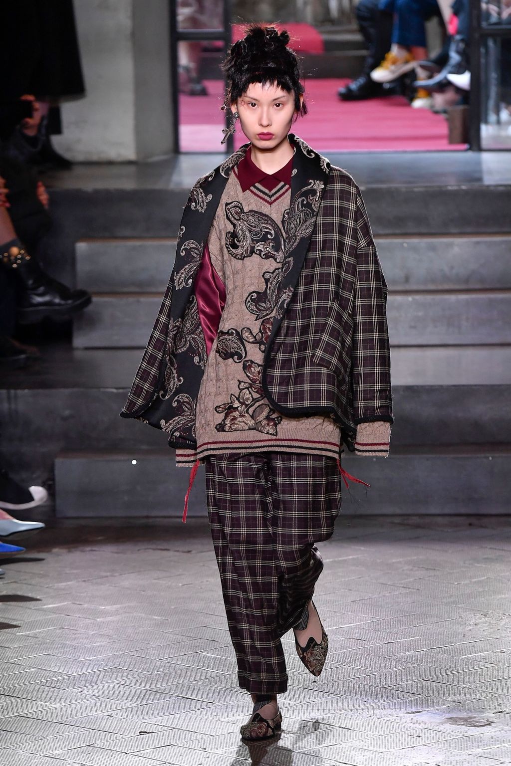 Fashion Week Milan Fall/Winter 2020 look 32 from the Antonio Marras collection 女装