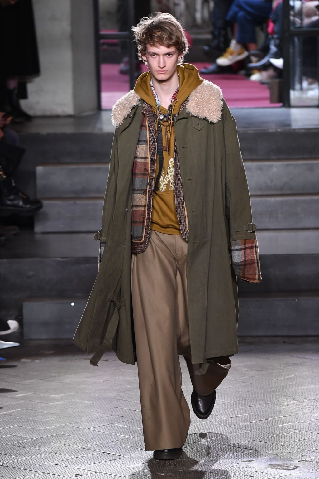 Fashion Week Milan Fall/Winter 2020 look 49 from the Antonio Marras collection 女装