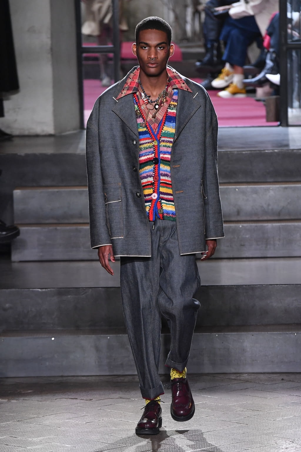 Fashion Week Milan Fall/Winter 2020 look 51 from the Antonio Marras collection 女装