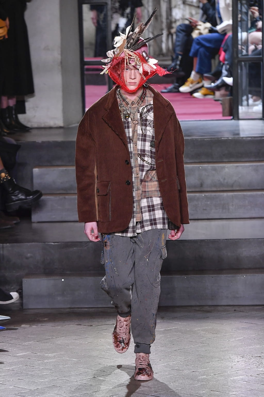 Fashion Week Milan Fall/Winter 2020 look 76 from the Antonio Marras collection 女装