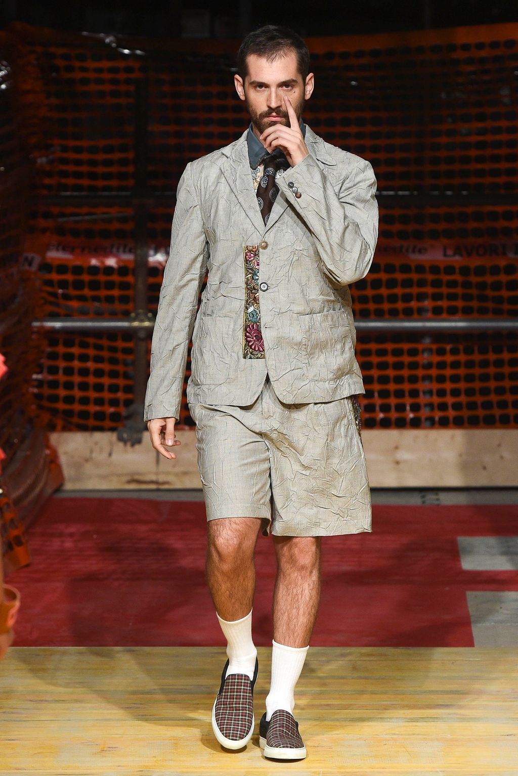 Fashion Week Milan Spring/Summer 2018 look 58 from the Antonio Marras collection womenswear