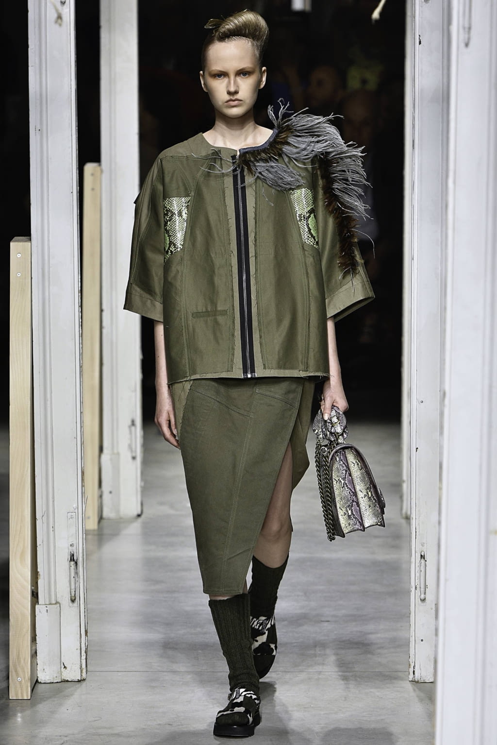 Fashion Week Milan Spring/Summer 2019 look 7 from the Antonio Marras collection womenswear