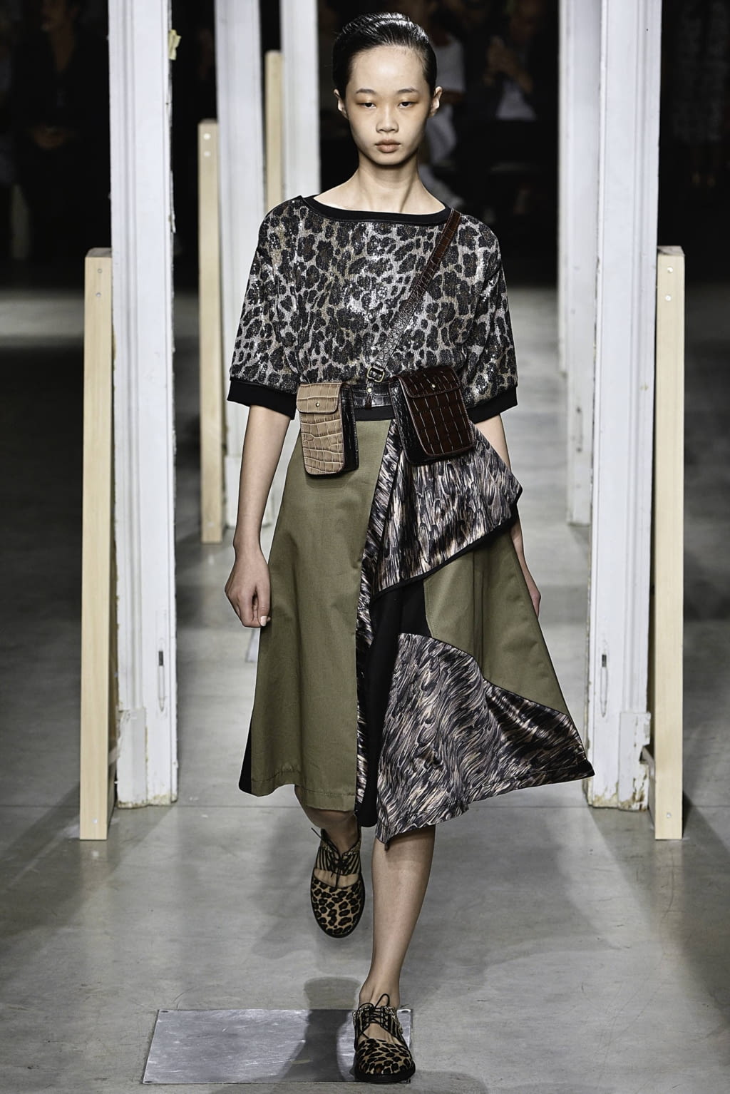 Fashion Week Milan Spring/Summer 2019 look 15 de la collection Antonio Marras womenswear