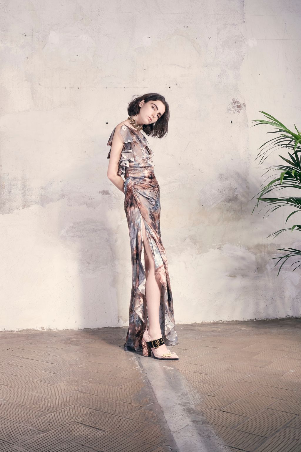 Fashion Week Milan Resort 2018 look 29 from the Antonio Marras collection womenswear