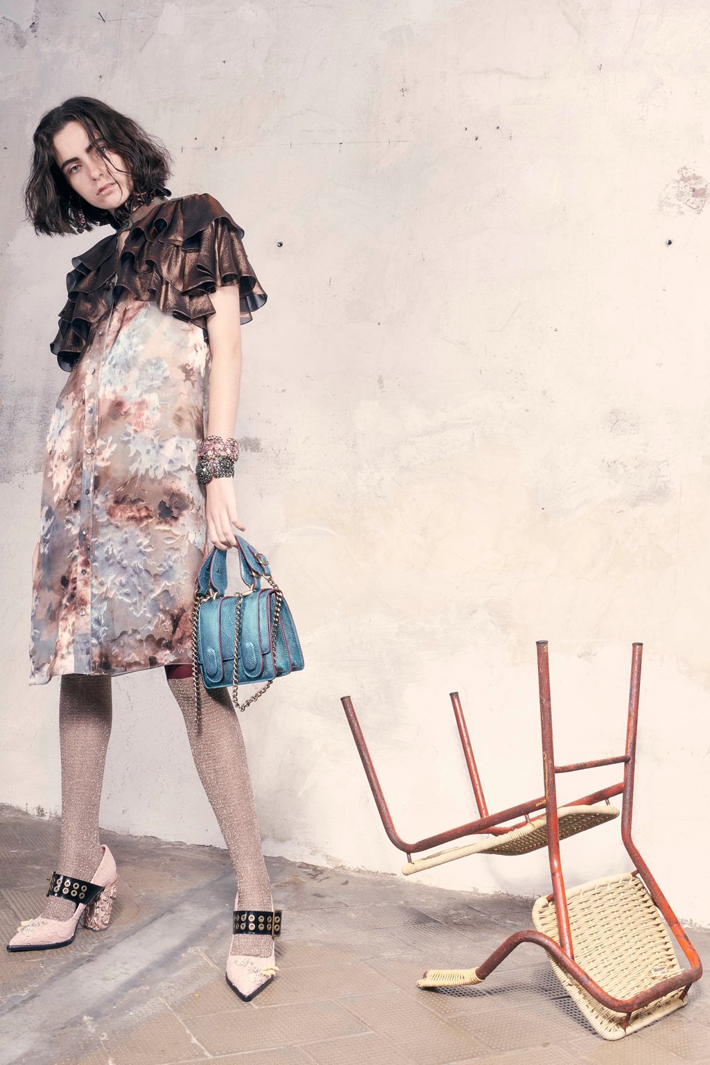 Fashion Week Milan Resort 2018 look 30 from the Antonio Marras collection womenswear