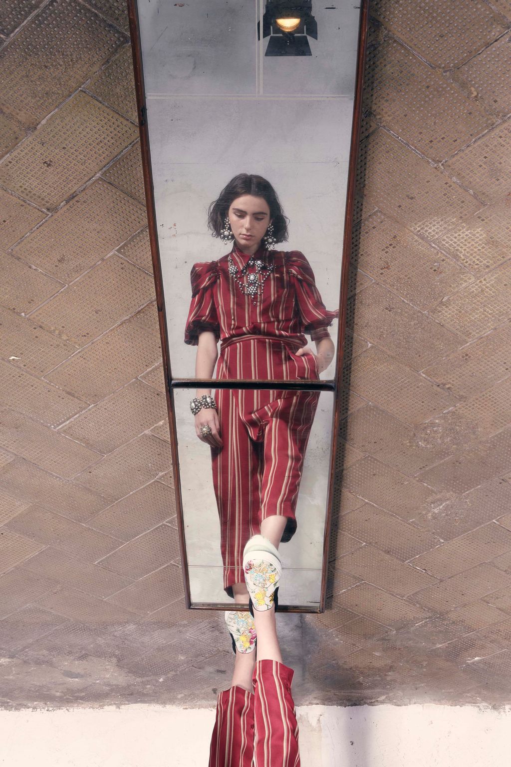 Fashion Week Milan Resort 2018 look 36 from the Antonio Marras collection womenswear