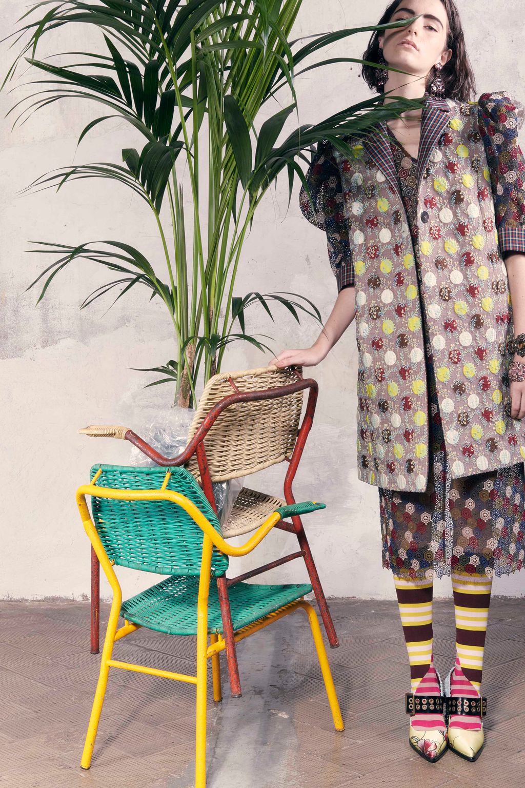 Fashion Week Milan Resort 2018 look 41 from the Antonio Marras collection womenswear