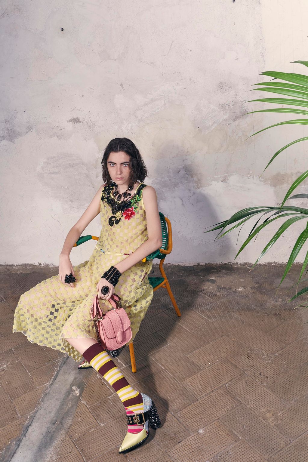 Fashion Week Milan Resort 2018 look 45 from the Antonio Marras collection womenswear