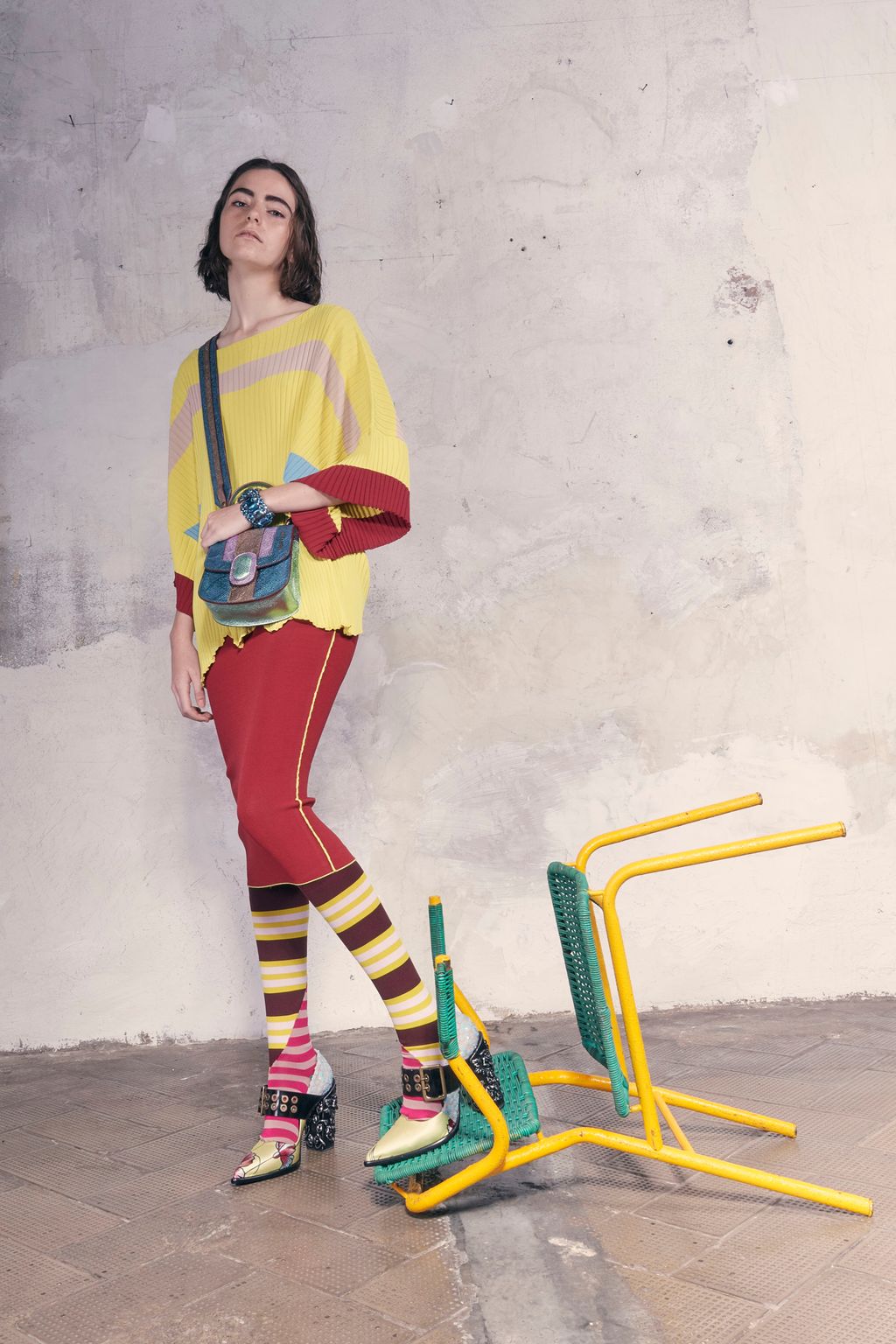 Fashion Week Milan Resort 2018 look 52 from the Antonio Marras collection womenswear