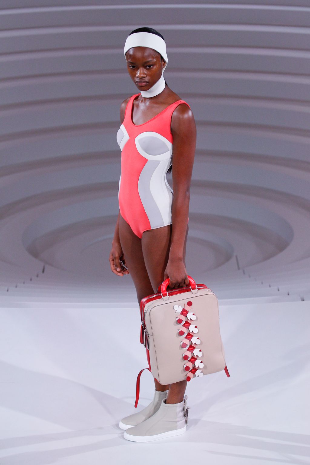 Fashion Week London Spring/Summer 2017 look 8 from the Anya Hindmarch collection womenswear